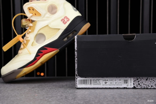 Bmlin Sail Retro 5 DH8565-100 Jordan OFF-WHITE 0715